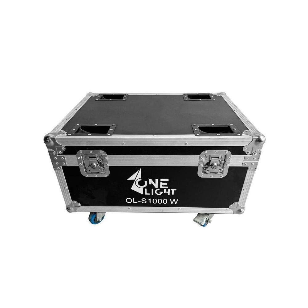 Case Para Strobo De Led 1000W Branco + Rgb Com 4 Dividorias
