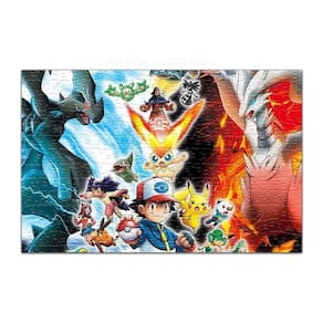 Quebra Cabeça Personalizado Pokemon Nova Geraçao 60 Peças
