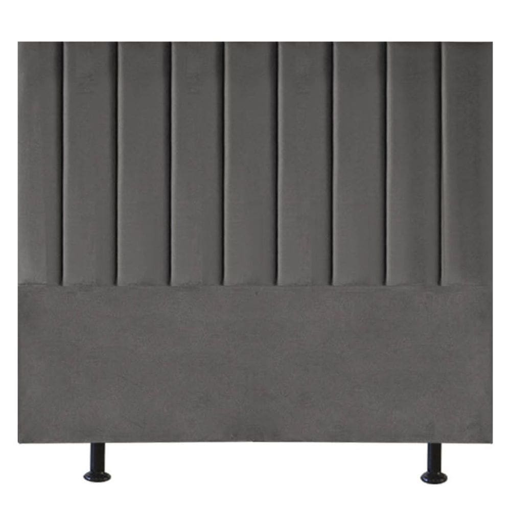 Cabeceira Estofada Cama Box King 195 cm Maria Linho
