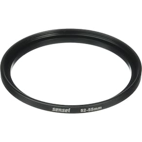 Anel adaptador Step-Up Sensei 52-55mm para filtro de lente