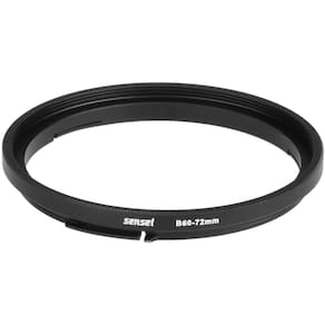 Anel adaptador Step-Up Sensei Bay 60-72mm para filtro de lente Hasselblad