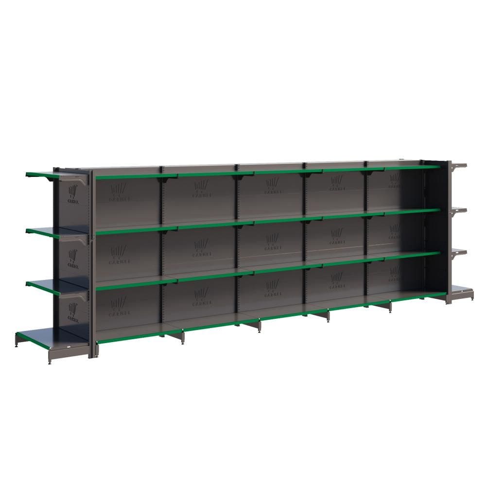 Gôndola Expositora Fit Centro 2 Pontas 1 Inicial E 4 Continuações 1,37 m Amapá