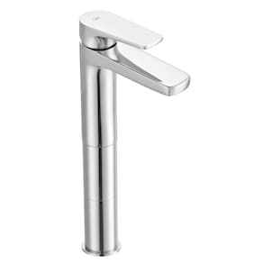 Torneira Bica Alta de Mesa para Banheiro Noronha Cromada Celite