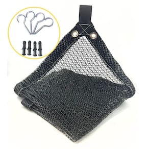 Tela Sombrite Hortas/Estufas 50% Preto 2X10 Bainha/Ilhós