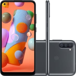 Usado: Samsung A11 64 GB Preto - Regular