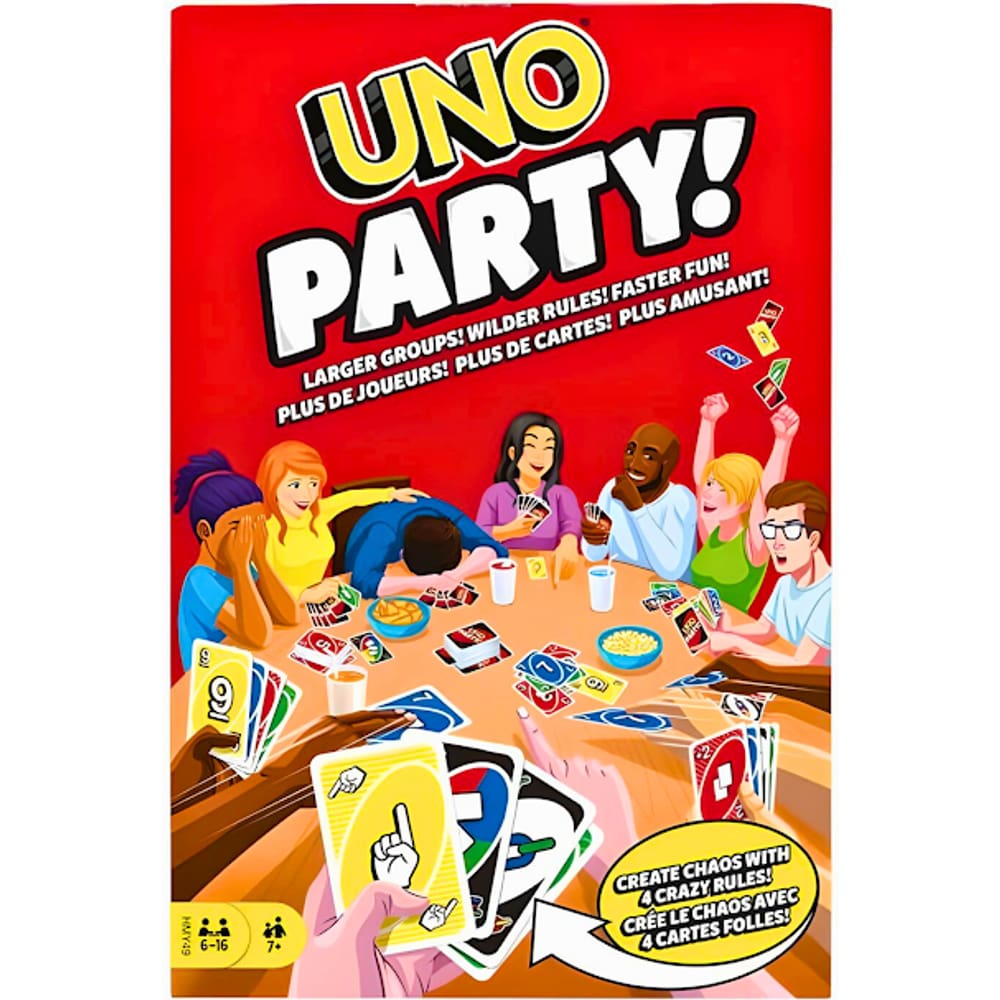 Jogo De Cartas Uno Party HMY49 Mattel