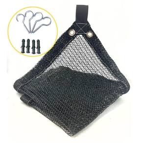 Tela Sombrite Hortas/Estufas 50% Preto 3X4 Bainha/Ilhós