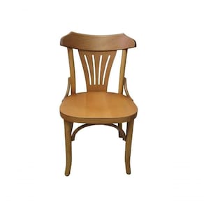 Cadeira Bianca Alt 85 Cm Gourmet Cafeteria Restaurante Amêndoa