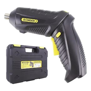Chave Fenda Elétrica 47 Pçs Bateria Recarregável S/Fio 3.6V