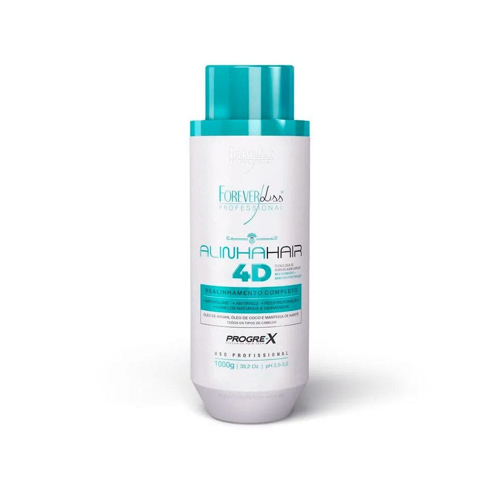 Escova Progressiva AlinhaHair4D R.Capilar Forever Liss 1000g