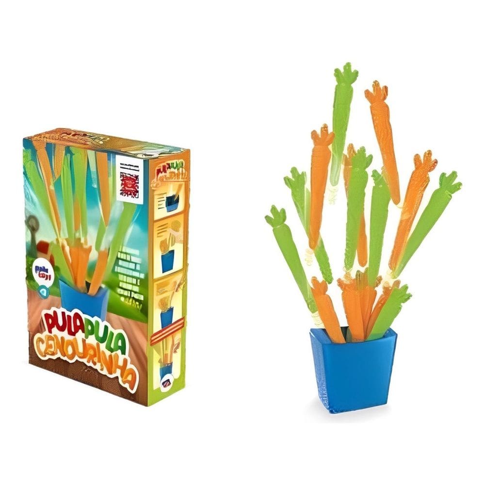 Jogo Pula Pula Cenourinha Brinquedo Infantil Família Criança