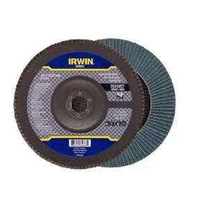 Disco De Fibra Flap 7 X 7/8 Gr Zircônia 60 Iw7060fz Irwin
