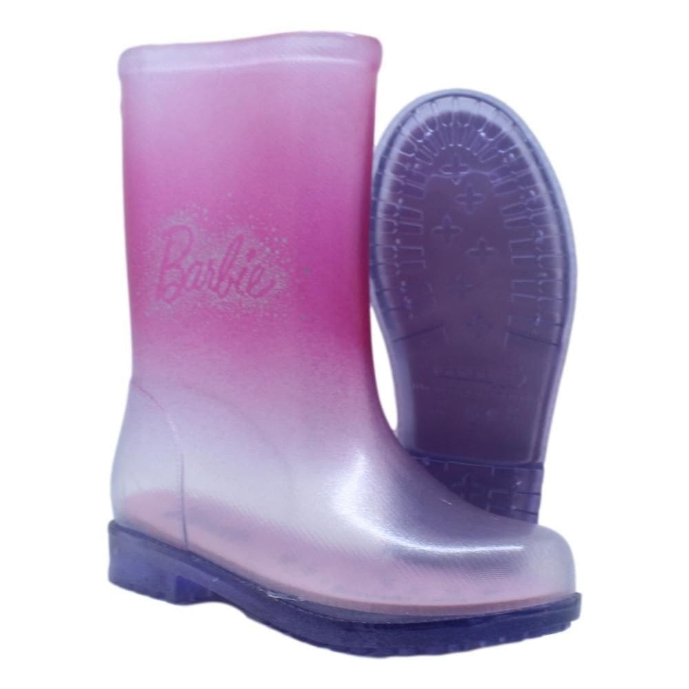 Bota Galocha Infantil Meninas Grendene Barbie