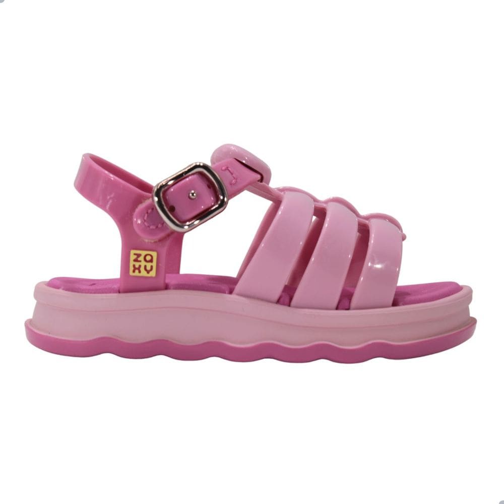 Sandália Zaxynina Power Baby Rosa Médio