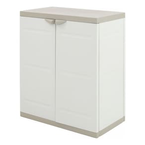 Armario Organizador Multiuso Plástico Prateleira 88x70x44cm