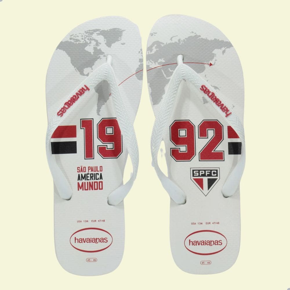 Chinelo Havaianas Top Times Branco