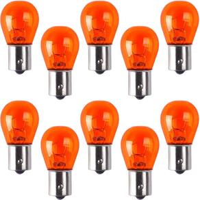 Kit 10 Lâmpadas Faróis Seta Âmbar 12v 1 Polo Hella