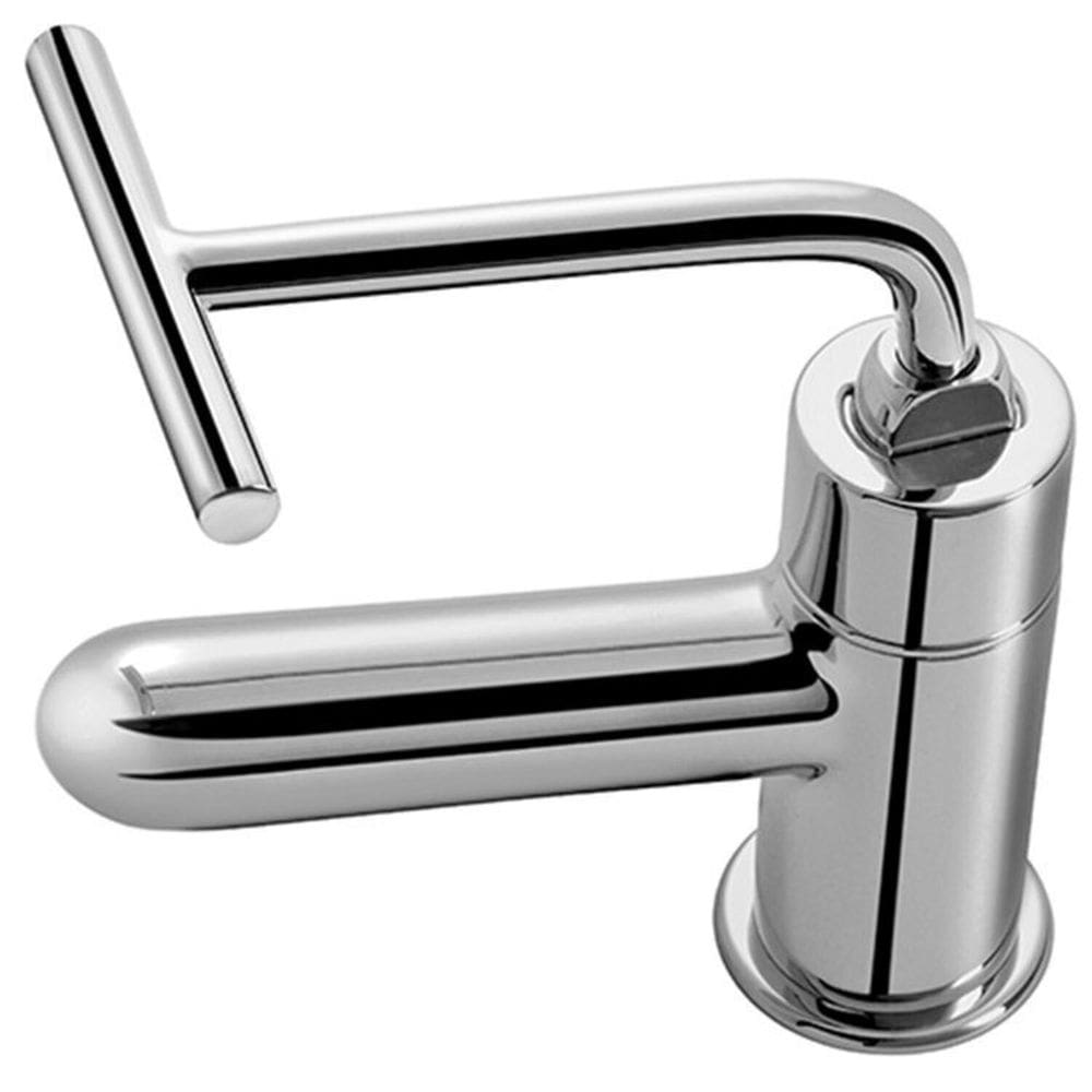 Kit 3 Torneiras para Banheiro de Mesa Pressmatic Leed 1/2” Docol Cromado