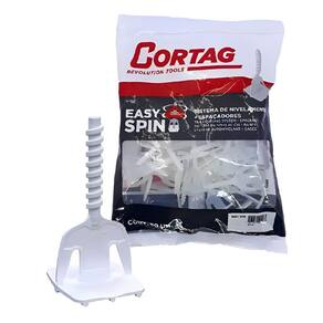 Espaçador Nivelador Easy Spin Pacote 50 Unidades Cortag