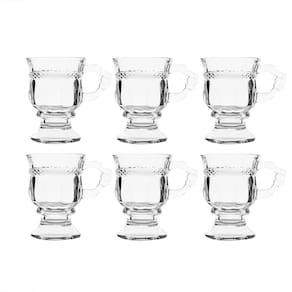 Conjunto 6 Canecas Café Chá Líbano Vidro Class Home 145Ml