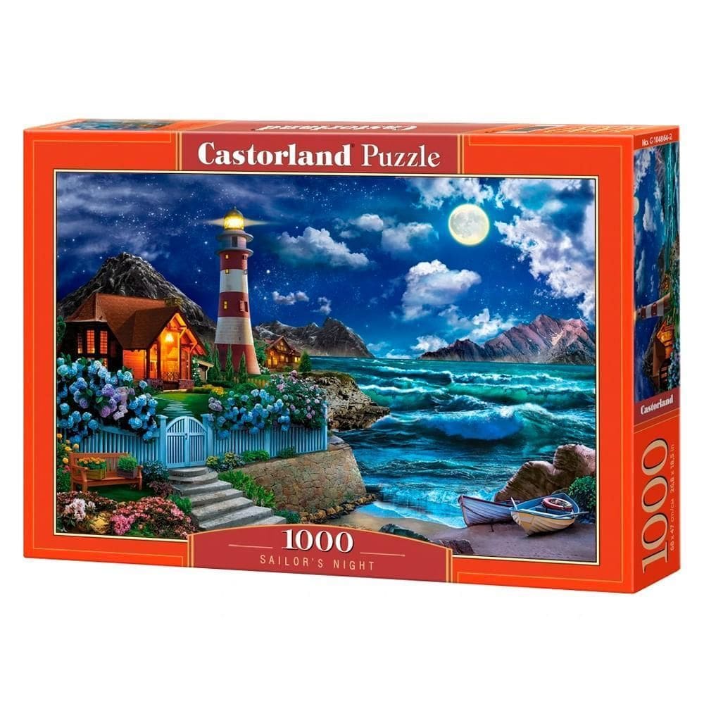 Puzzle 1000 Peças Noite No Oceano - Imp. Castorland