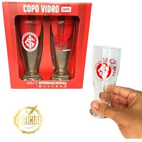Kit 2Un Copos Munich Vidro Tulipa Cerveja Chopp Time