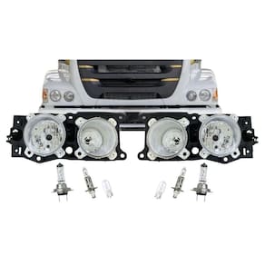 Kit Farol Duplo Compativel Mb Atron 1719 + Lâmpada