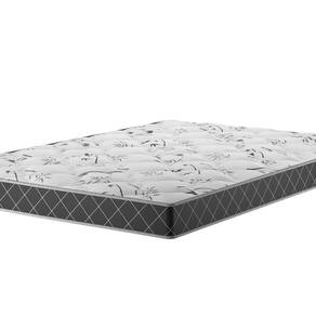 Colchão Espuma Casal D23 14cm 1,88m 1,38m Double Face Mobi Xadrez Xadrez Preto