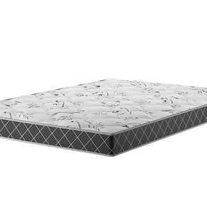 Colchão Espuma Viúva D23 14cm 1,88m 1,28m Double Face Mobi Xadrez Xadrez Preto