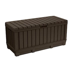 Baú Multiuso Organizador Kentwood 350l Keter Marrom