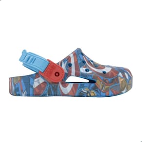 Babuch Infantil Grendene Kids Marvel Print Azul