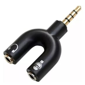 Adaptador Splitter Headset Fone Microfone P2xP3