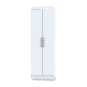 Armário Multiuso Lavanderia 02 Portas Aline Branco - Pallazio