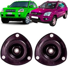 Par Coxim Amortecedor Dianteiro Hyundai Tucson 2005 Ate 2015