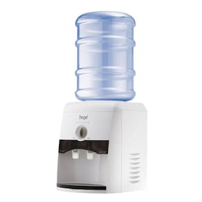 Bebedouro Garrafão de Mesa Stille Branco Fume Begel 110V