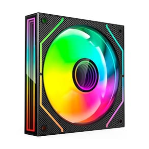 Cooler Fan F9-L300Bkrgb Gaming 12Cm C3Tech - Preto