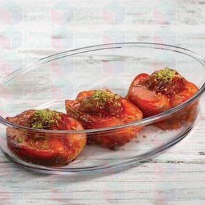 1 Assadeira 1,6L Oval Sem Tampa Forno Airfryer Saladas Sobremesa