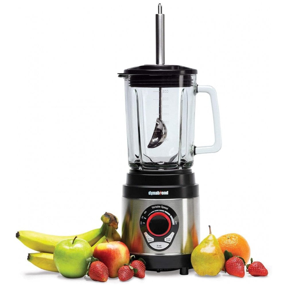 Liquidificador de Bancada 1,8L de Alta Potência, Aço Inoxidável e Vidro, 110V 1200W, TRIBEST DB 950, Prateado