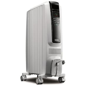 Aquecedor a Óleo Portátil Termostato com 3 Configurações Proteção Contra Superaquecimento, 110V 1500W, DELONGHI TRD40615E, Branco