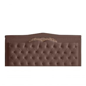 Cabeceira De Cama Box Painel Helena Casal 140 Cm Retro Capitonê Botão Encapados Suede Rosê Eli Móveis