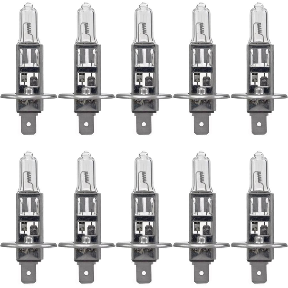 Kit 10 Lâmpadas Halógena H1 24v Caminhões 70w Hella