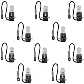 Kit 10 Lâmpadas Halógena 24v 70w Pk22s T3.25 Hella