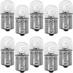 Kit 10 Lâmpadas Pisca 67 24v 5w Ba15s Hella