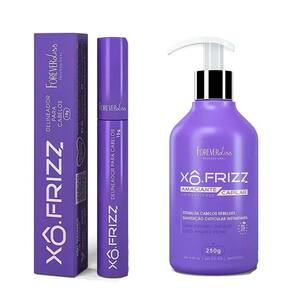Kit Modelador Xô Frizz e Amaciante Capilar Forever Liss