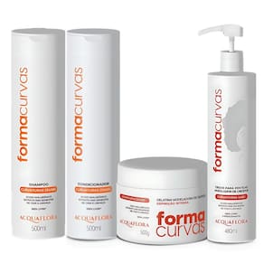 Kit Acquaflora Forma Curvas Com 4 4Abc