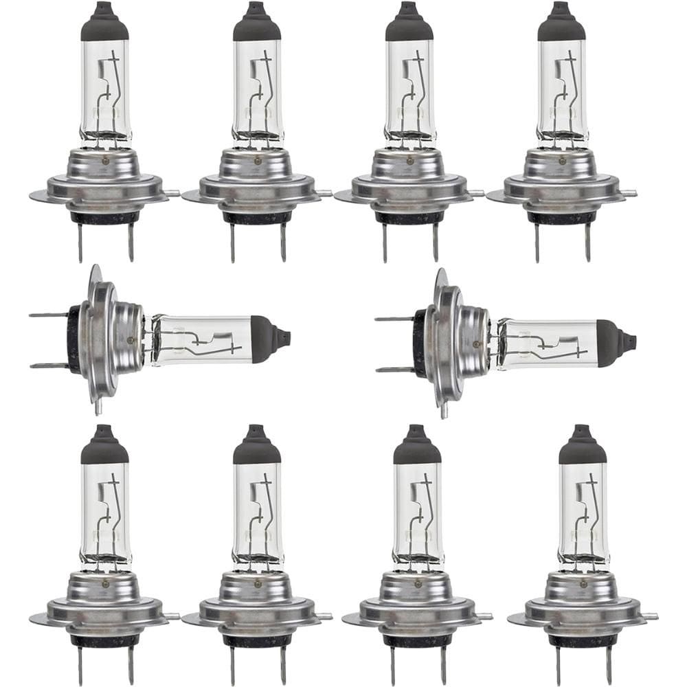 Kit 10 Lâmpadas Halógena H7 24v Dp 70w Double Power Hella