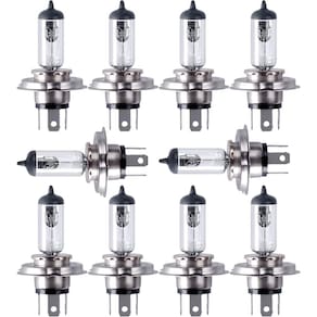 Kit 10 Lâmpadas H4 Faróis 12v 60/55w Bi-iodo Hella