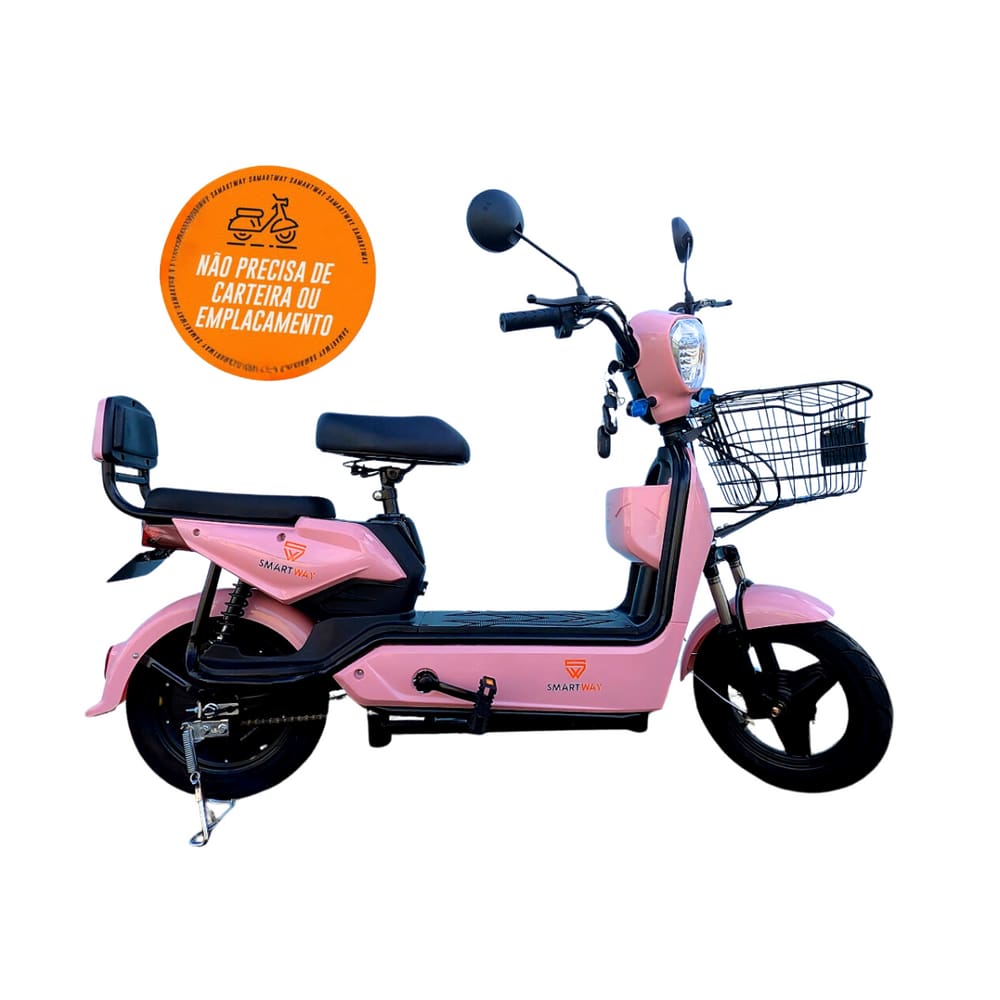Bicicleta Elétrica Adulto Sem Cnh Scooter Com Acelerador 350