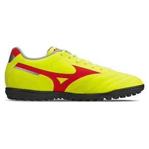 Chuteira Society Mizuno Morelia Club As - Masculino - Amarelo-Neon