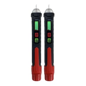 Kit 2 Fasímetro Identificador Sequência Fase Trifásico Tensão Sem Contato Alarme Lanterna Spi-400 Portátil Instrutherm
